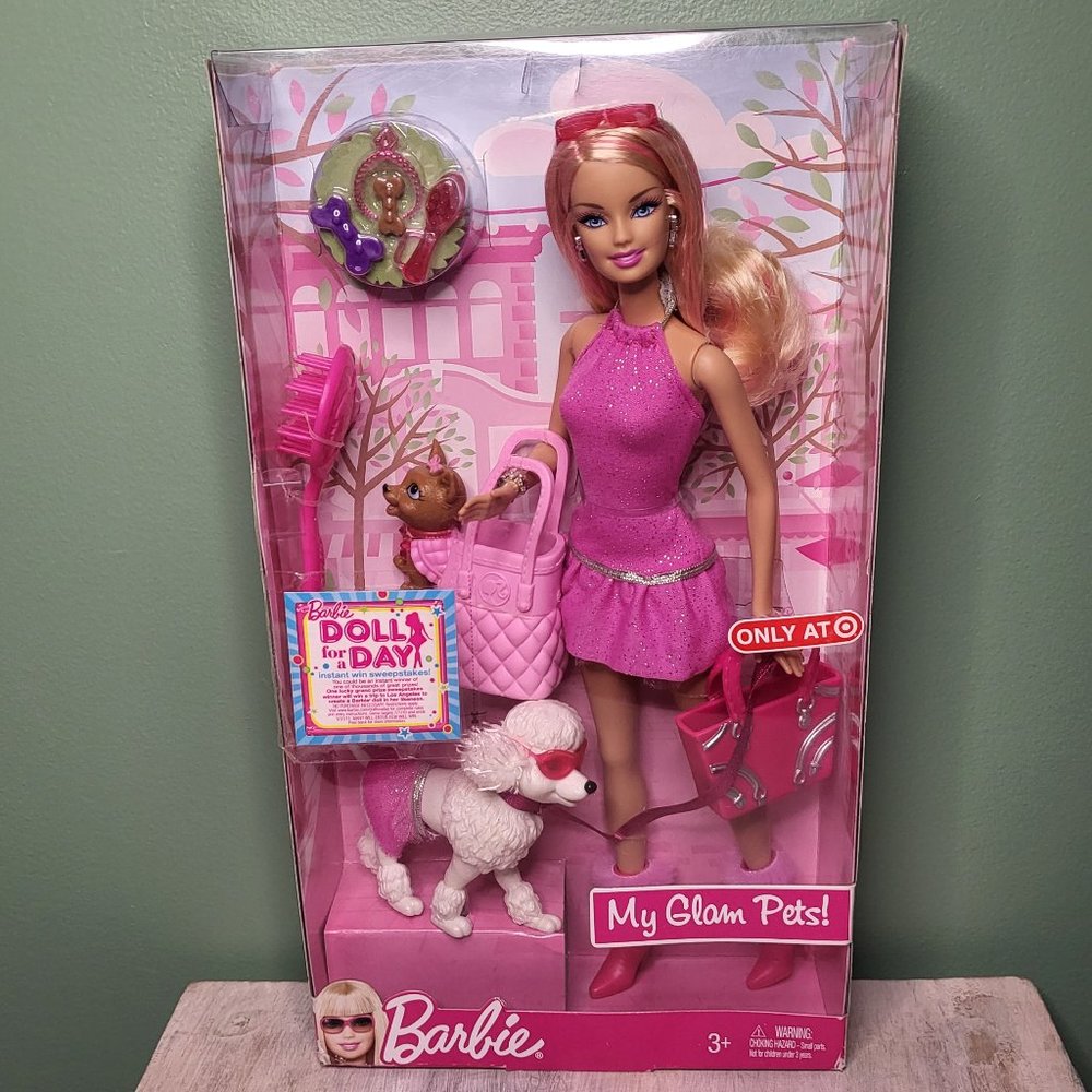 My Glam Pets Barbie - Boxed and sealed